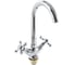 Смеситель для кухни SANTREK AQUA-420 "CLASSIC" LUX 1/2 м/к Крест SL 594 (на гайке) 123435 1