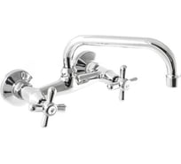 Смеситель для кухни SANTREK СТЕНА AQUA-495 "CLASSIC" 1/2 м/к Крест SL595 276633
