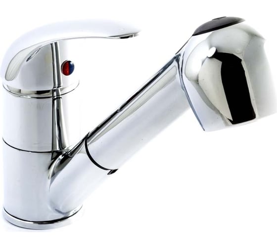 Смеситель для кухни SANTREK AQUA-650 "MODERN" d-40 SB71 с выдвижной лейкой 276717