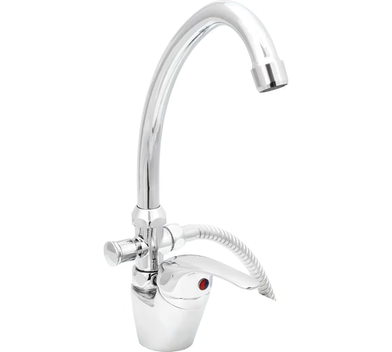 Смеситель для кухни SANTREK AQUA-745 "STANDART" d-35 SB58 со встроенным переключателем 123503 1