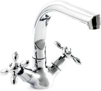 Смеситель для кухни SANTREK AQUA-430 "CLASSIC" LUX 1/2 м/к Крест SL603 высокий излив 276642