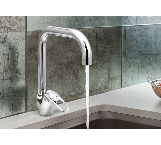 Смеситель для кухни SANTREK AQUA-775 "STANDART" MAXI d-35 SB13 123515