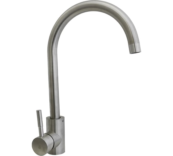 Смеситель для кухни SANTREK AQUA-930 "INOX" d-35 нержавеющая сталь, 283077
