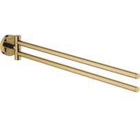 Двойной держатель для полотенца GROHE Essentials холодный рассвет глянец 40371GL1
