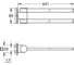 Держатель для полотенца GROHE Selection двойной, поворотный, холодный рассвет глянец 41063GL0 4