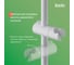 Смеситель с верхним душем и изливом IDDIS белый матовый ray RAYWT3Fi06 10