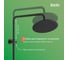 Смеситель IDDIS с верхним душем и изливом, черный матовый, ray RAYBL3Fi06 6