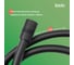 Смеситель IDDIS с верхним душем и изливом, черный матовый, ray RAYBL3Fi06 11