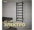 Электрический полотенцесушитель Teymi Lina П8 40x100, с таймером, подключение левое/правое, черный матовый E83921TB ЦБ-00266167 2