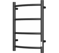 Электрический полотенцесушитель Teymi Lina П4 40x60, с таймером, подключение левое/правое, черный матовый E80113TB ЦБ-00266164