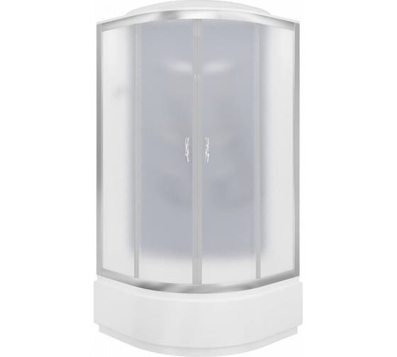 Душевая кабина Teymi Lina White 100x100 с высоким поддоном T00105W ЦБ-00266641