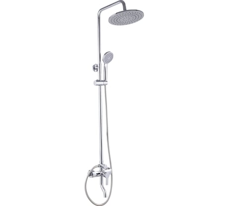 Душевая система с тропическим душем Milardo stripe STRSB1FM06