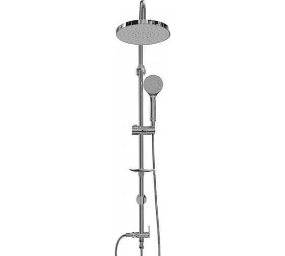 Душевая система Teymi Solli с тропическим душем T10203 ЦБ-00266847