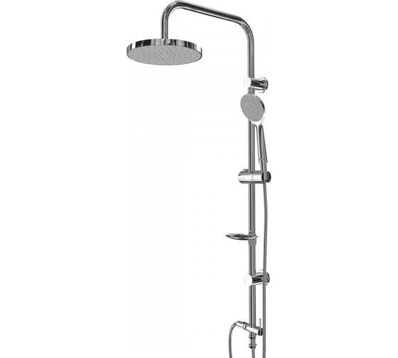 Душевая система Teymi Solli с тропическим душем T10203 ЦБ-00266847