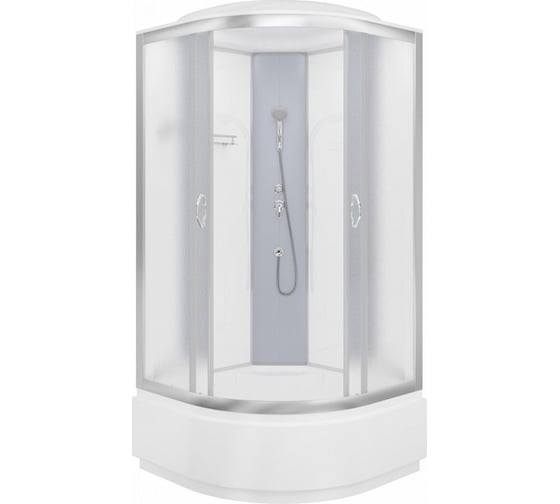 Душевая кабина Teymi Lina White 80x80 с низким поддоном T00102W ЦБ-00266640