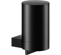 Дозатор в комплекте с держателем и насосиком для жидкого мыла Keuco Plan черный матовый 14951370000 00000095442
