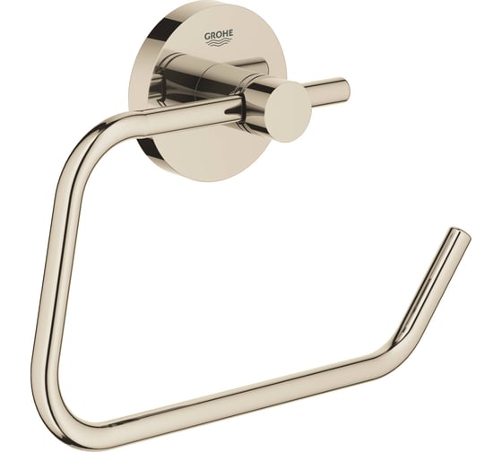 Держатель для туалетной бумаги без крышки GROHE Essentials, никель глянец 40689BE1 1