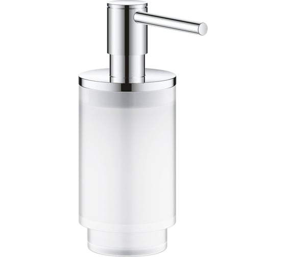 Дозатор жидкого мыла GROHE Selection хром/прозрачный белый 41028000 1