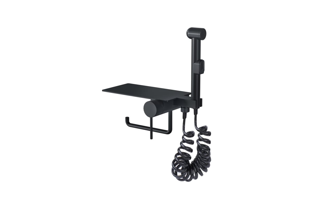 Встраиваемый гигиенический душ BRONZE DE LUXE с полкой SCANDI с ...