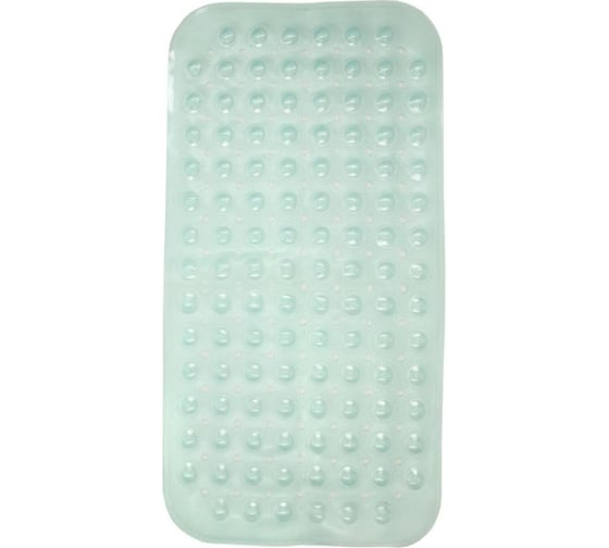 Коврик для ванны Аквалиния ПВХ, росинка, голубой 7035-1 1