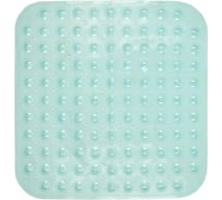 Коврик для ванны Аквалиния ПВХ, росинка, голубой 5049-1-1
