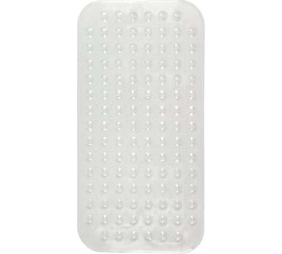 Коврик для ванны Аквалиния ПВХ, росинка, прозрачный 7035-2 1