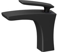Смеситель для раковины Teymi Helmi Black высокий, черный матовый T10250 ЦБ-00267043