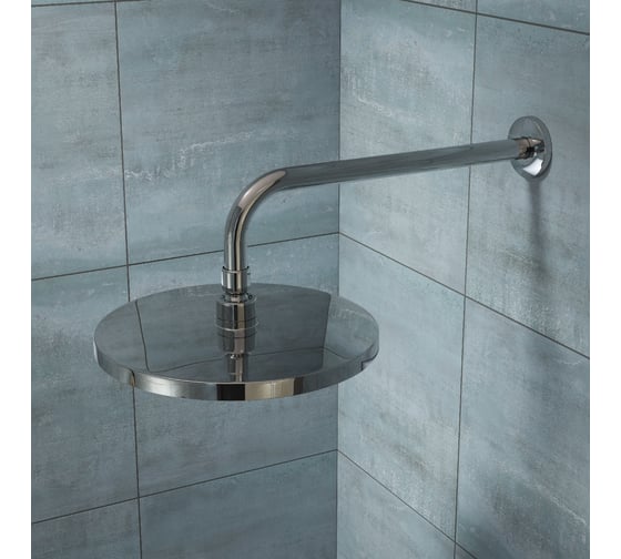 Душевая насадка IDDIS верхняя, круглая, хром, optima home OPH25CPi64