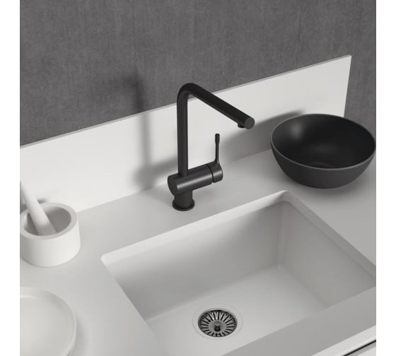 Bc174xg ceralook смеситель для кухни матовый черный Ideal Standard 00000096932
