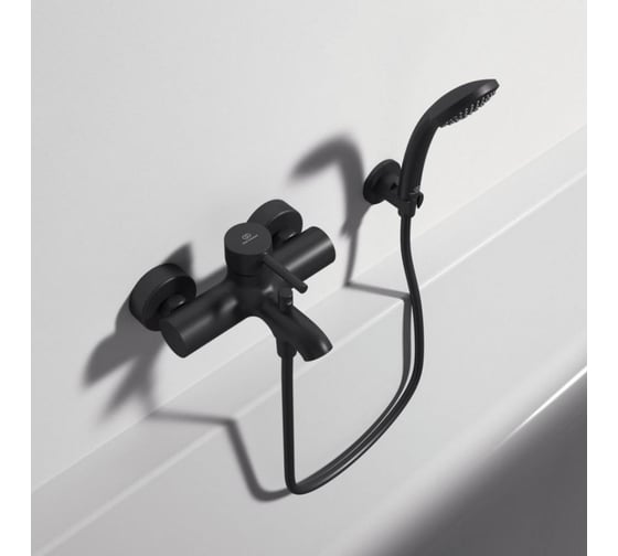 Смеситель для ванны  Ideal Standard Bc199xg ceraline матовый черный 00000093718