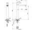 Смеситель для раковины Ideal Standard A7027aa connect air высокий без донного клапана 00000067545 7