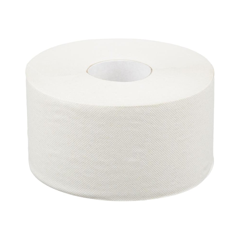 Туалетная бумага ООО Комус для диспенсера, 1 слой, вторичное сырье, 200 ...