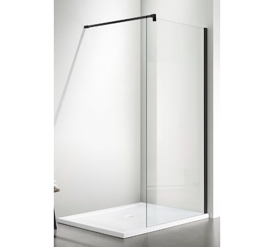 Душевая перегородка Aquatek Walk in с держателем, 900x2000 aq wiw 09020bl 00000126050 1