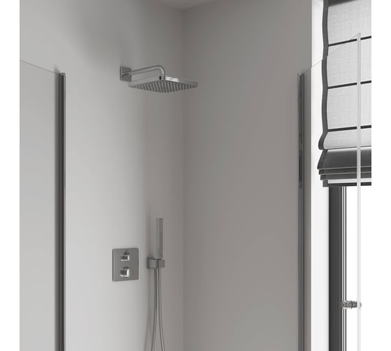 Верхний душ GROHE Tempesta 250 CUBE, квадратный, хром 26681000