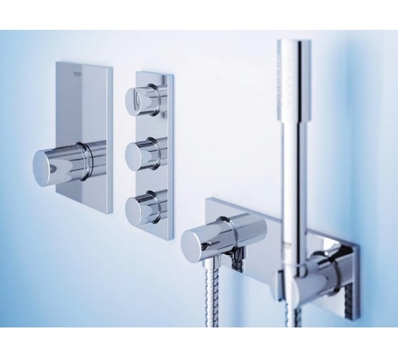 Внешняя часть вентиля GROHE Grohtherm F 3 выхода, хром () 27625000