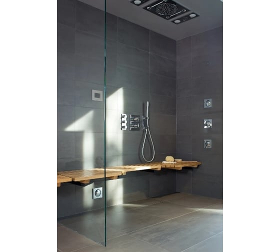 Внешняя часть вентиля GROHE Grohtherm F 3 выхода, хром () 27625000