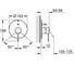 Внешняя часть смесителя для ванны GROHE Essence New, никель глянец 19285BE1 1
