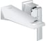 Внешняя часть смесителя для раковины GROHE Allure Brilliant на 2 отверстия (вынос 161 мм), хром 19781000 1
