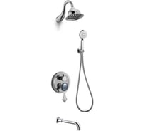 Встраиваемый комплект на 2 выхода ЯСМИНА Bronze de Luxe NT800/B02-2