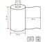 Бумажное полотенца Jasmin professional 2 слоя, 6 рулонов, 150 м, d 3,8 см h21 (н1) П150212 4