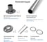 Полукруглый карниз Triton для поддона 700x700 Щ0000052860 2
