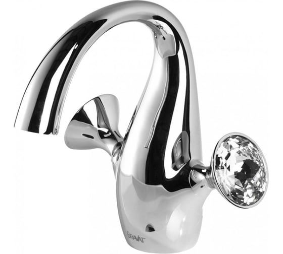 Смеситель для умывальника BRAVAT SWAN F14287C-ENG 1