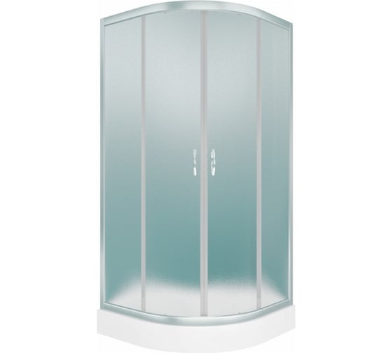 Душевой уголок Teymi Lina 90x90 с низким поддоном, матовые стекла T00108 ЦБ-00266643 1