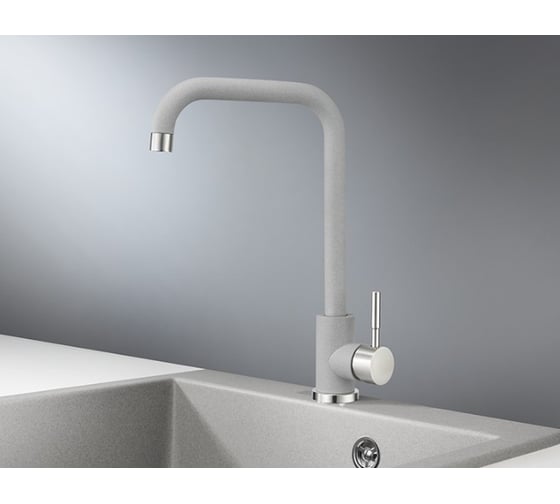 Смеситель для кухни GRANULA ST-4033 базальт