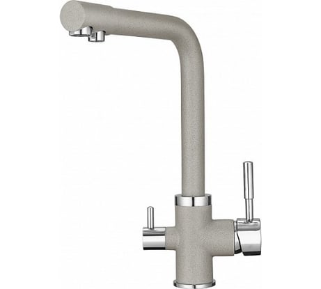 Комплект кухонный смеситель GRANULA2015 базальт + фильтр 2015 Базальт+АКС-002