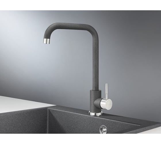 Смеситель для кухни GRANULA ST-4033 графит