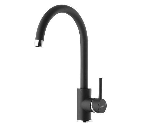 Смеситель для кухни ALVEUS roxa g91 carbon 1129039 1