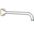 Душевой кронштейн GROHE Rainshower Grandera 285 мм, хром/золото 27986IG0 1