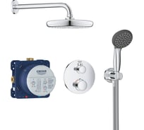Душевая система GROHE Precision Trend с верхним душем Vitalio Start 210, хром 34733002