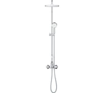 Душевая система GROHE Tempesta Cosmopolitan 250 CUBE с однорычажным смесителем для ванны, излив 202 мм, хром 26693000